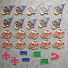 Магнитная математика Ракеты и машинки