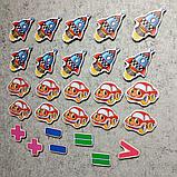 Магнитная математика Ракеты и машинки, фото 2