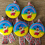 Значок Справжньому козаку та стрічка-вишиванка, фото 2