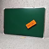 Двухсторонняя маркерно-меловая магнитная доска "Планшет", 60х40 см, фото 5