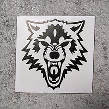 Наклейка на автомобиль Псих