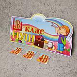 Початкові класи НУШ. Табличка кабінетна з картками, фото 4
