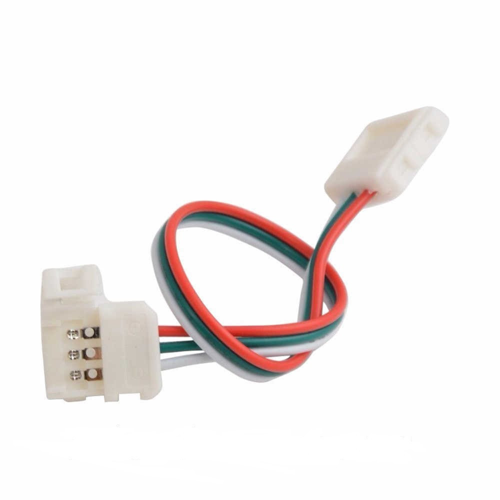 Соединительный кабель с коннектором для светодиодной ленты WS2811 | WS2812 3pin (2 jack) - фото 1 - id-p8776712