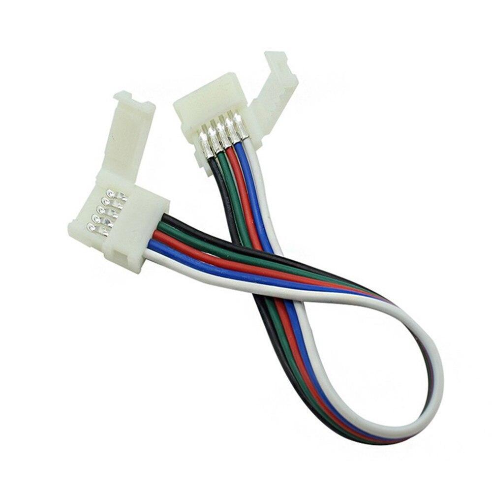 Dilux - Соединительный кабель с коннекторами для светодиодной ленты RGBW SMD 5050 5pin (2 jack) - фото 1 - id-p5349414