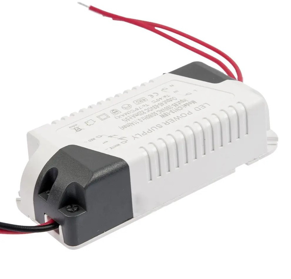 Драйвер светодиода LED 15-18x1W DC45-65 (280mA) IP20 External 220V - фото 1 - id-p9861226