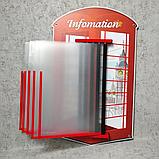 Стенд-книжка  для кабинета английского языка. Телефонная будка, фото 4