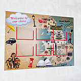 Классный уголок для кабинета английского языка. Welcome to our class, фото 2
