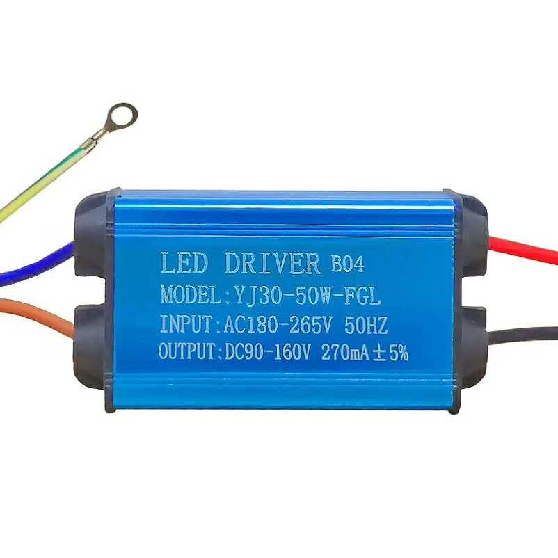 Светодиодный LED драйвер 30-50W 90-160V 270ma IP67 - фото 1 - id-p9625037
