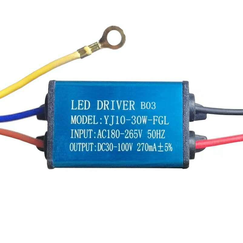 Светодиодный LED драйвер 10-30Ватт 30-100V 270ma IP67 - фото 1 - id-p10297477