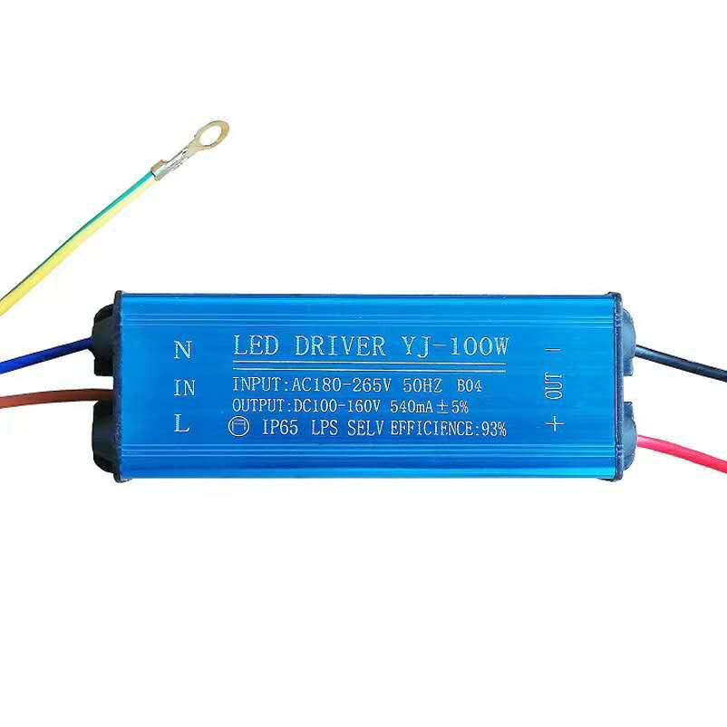 Светодиодный LED драйвер 100Ватт 100-160V 540ma 4KV IP67 - фото 1 - id-p10297478