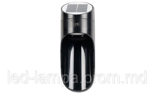 Светодиодный светильник уличный, master LED, 1W, 5500K, IP65, на солнечной батарее с датчиком сумерек, ABS. - фото 1 - id-p10419253