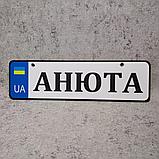 Номер на коляску с именем ребенка. (UA), фото 8