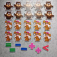 Магнитная математика Совы и Щенята