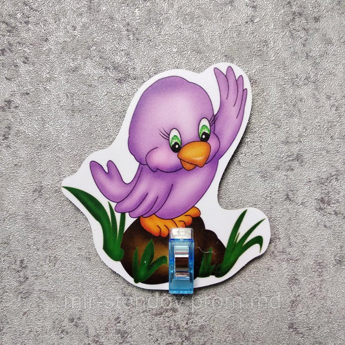 Держатель рисунка с прищепкой Птичка, фото 1