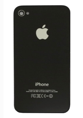 Задняя крышка корпуса iPhone 4G белая Черный - фото 1 - id-p4774156