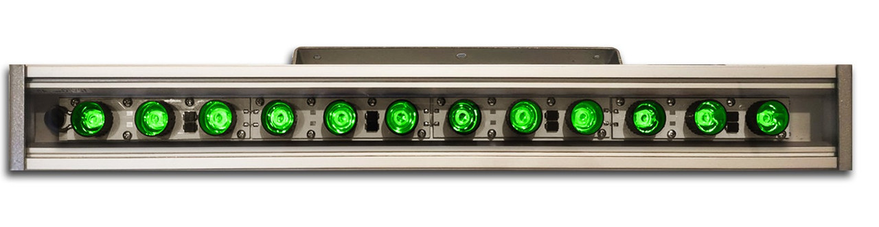 Линейный светильник 36W 530мм IP67 Wall washer зеленый - фото 1 - id-p10419957