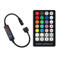 Мини LED RGB контроллер 12A RF 144Вт | 28 кнопок 5-24В | для светодиодной ленты.