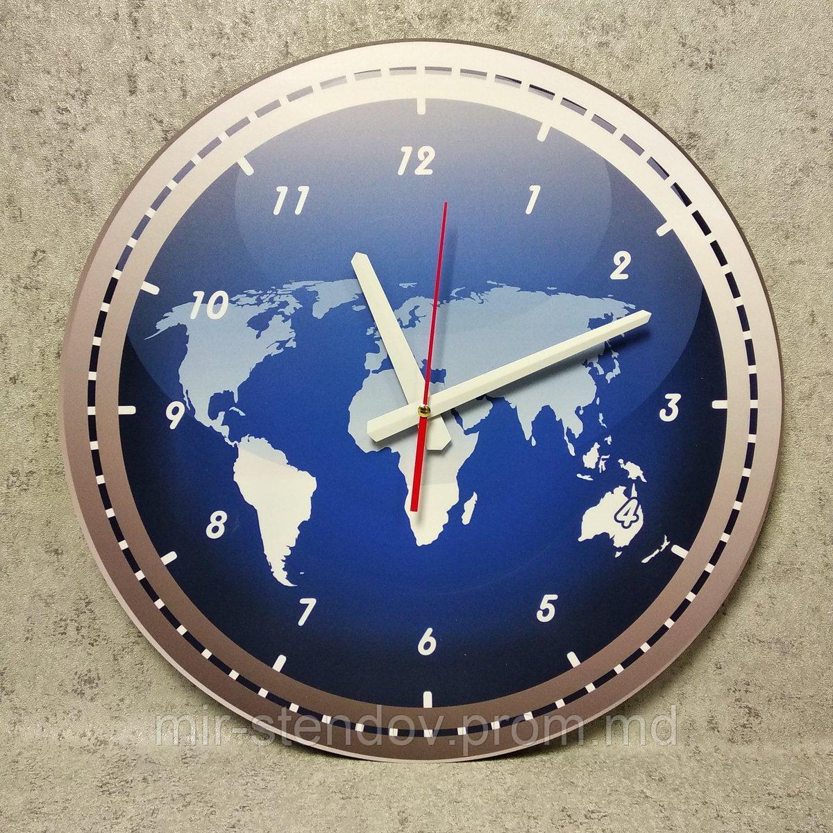 Часы настенные Глобус, фото 1