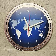 Часы настенные Глобус