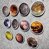 Спутники и карликовые планеты. Набор обучающих магнитов, фото 2