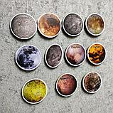 Спутники и карликовые планеты. Набор обучающих магнитов, фото 3