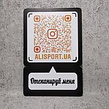 Пластиковая табличка  Инстаграм визитка с надписью "Отсканируй меня", фото 5
