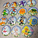 Таблички на шкафчики Ромашка. Пластиковые маркировочные, фото 3