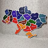 Карта Украины. Пластиковый стенд (Англ. язык), фото 3