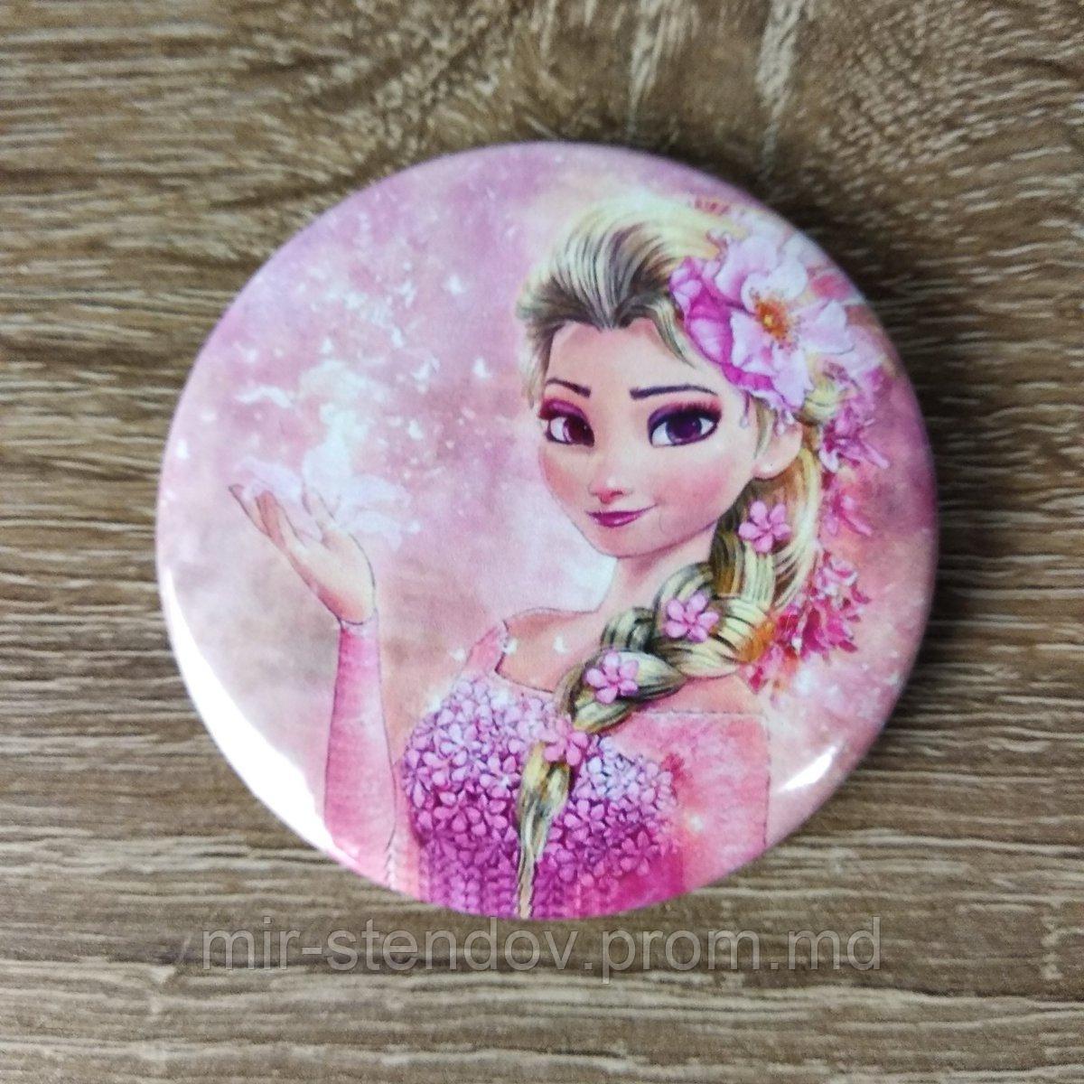 Значок Холодное сердце Эльза, фото 1