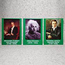 Портреты выдающихся деятелей Германии. Набор (Пластик)