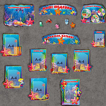 Набор стендов для группы детского сада Морские звёздочки