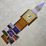 Биг Бэн. Стенд с часовым механизмом Коричневый (95х40 см), фото 2