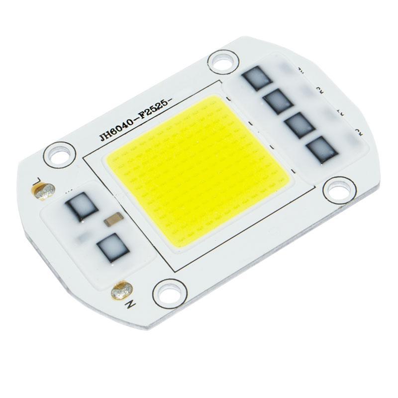 Светодиодная LED матрица 50w IC SMART CHIP 220V ( встроенный драйвер ) - фото 1 - id-p5406850