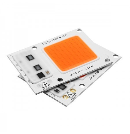 Светодиодная LED матрица AC 12-15W SMART CHIP 220V ( встроенный драйвер ) Красный - фото 1 - id-p10384160