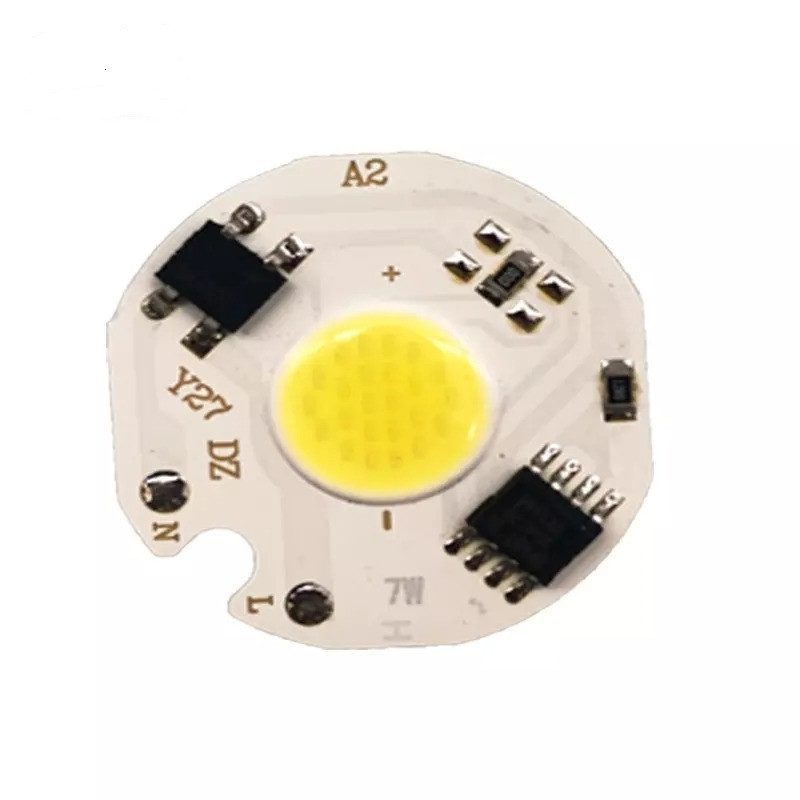 Светодиодный модуль COB LED 9W AC220V 27mm - фото 1 - id-p8777156