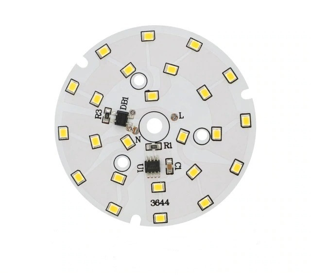 Светодиодный DIY SMD чип 12Ватт 220V Smart IC для ремонта потолочного светильника - фото 1 - id-p10420830