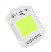 Светодиодная LED матрица 50w IC SMART CHIP 220V ( встроенный драйвер ) Зеленый