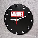 Часы настенные MARVEL (Чёрные), фото 2