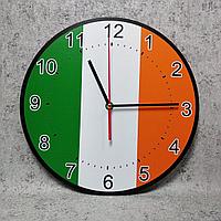 Часы настенные Флаг Ирландии