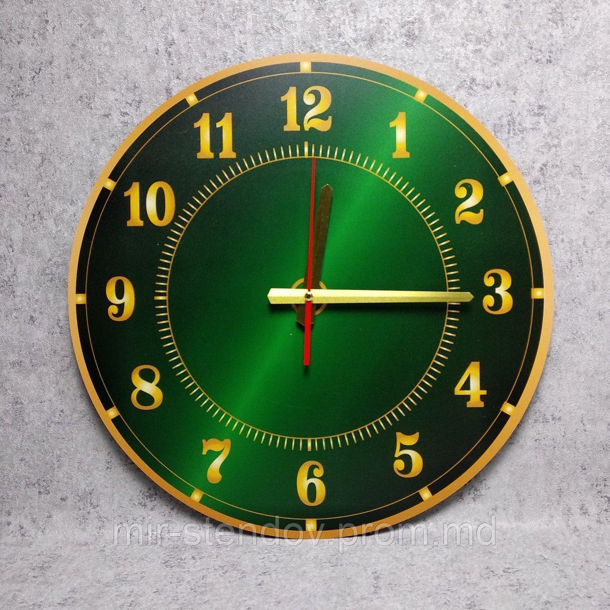 Часы настенные зелёные - фото 1 - id-p9522963