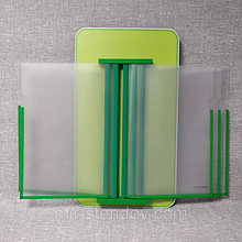 Стенд-книжка на 5 карманов (Зеленый)