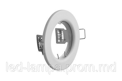Светильник точечный GTV PARMA OP-PAST1-10 стальной круглый белый - фото 1 - id-p10420958