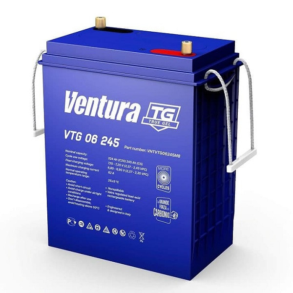 Аккумулятор Ventura VTG 06-245 M8 Gel (GEL,6В, 245Ач) - фото 1 - id-p10424115