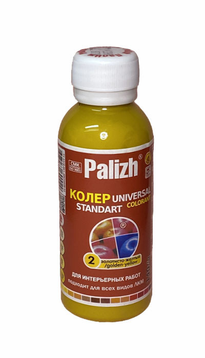 Колеровочная паста Palizh - 02 Золотисто желтый - фото 1 - id-p10424736