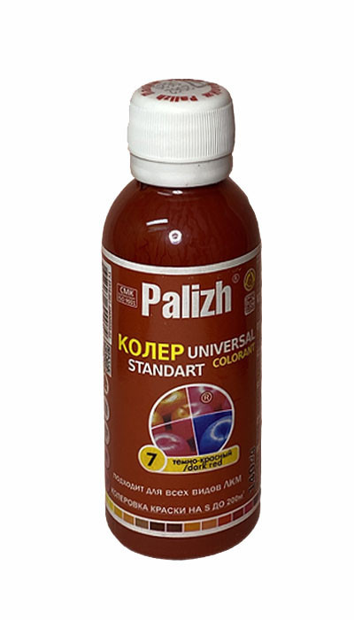 Колеровочная паста Palizh - 07 Темно-красный - фото 1 - id-p10424740