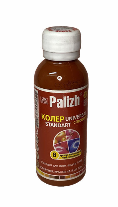 Колеровочная паста Palizh - 08 Красно-Коричневый - фото 1 - id-p10424741