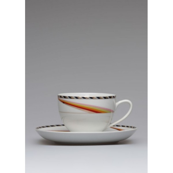 Чашка чайная с блюдцем Германия Космос 210 мл, 26074 - фото 1 - id-p8639760