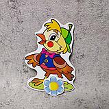 Магнитный стенд для крепления рисунка серии "Воробушки", фото 3