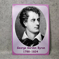 Джордж Го́рдон Но́эл Ба́йрон. Портреты английских поэтов и писателей