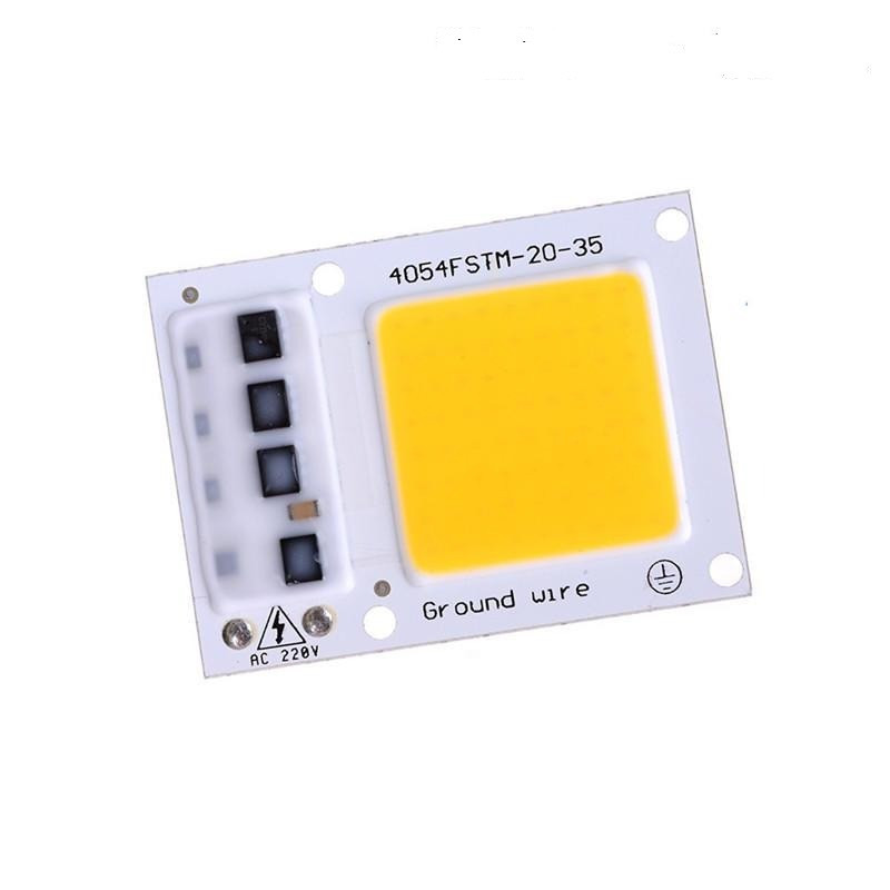 Светодиодная LED матрица AC 12-15W SMART CHIP 220V ( встроенный драйвер ) Теплый белый - фото 1 - id-p5524462